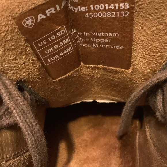 Ariat cruiser chukka Boots Mens Size 10.5 - Picture 3 of 11